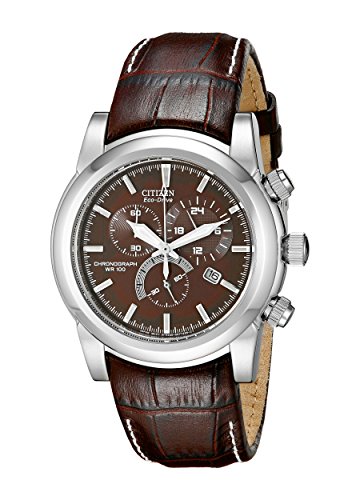 Citizen Men's Eco-Drive Chronograph Watch with Da...