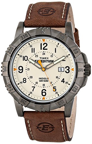 Timex Men's T49990 Expedition Rugged Metal Brown/...