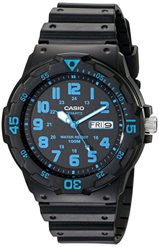 Casio Unisex MRW200H-2BV Neo-Display Black Watch ...