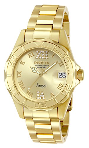Invicta Women's 14397 Angel Analog Swiss-Quartz G...