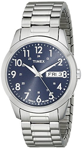 Timex Men's T2M933 South Street Sport Blue/Silver...