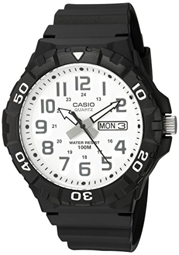 Casio Men's 'Diver Style' Quartz Resin Casual Wat...