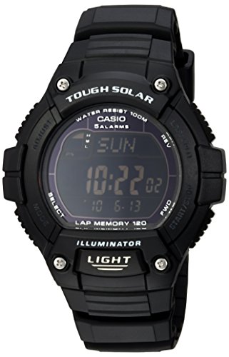 Casio Men's W-S220-1BVCF "Tough Solar" Running Wa...