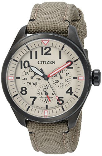 Citizen Men's 'Military' Quartz Stainless Steel a...