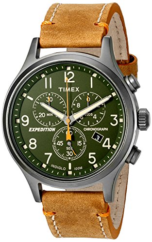 Timex Men's TW4B04400 Expedition Scout Chrono Tan...