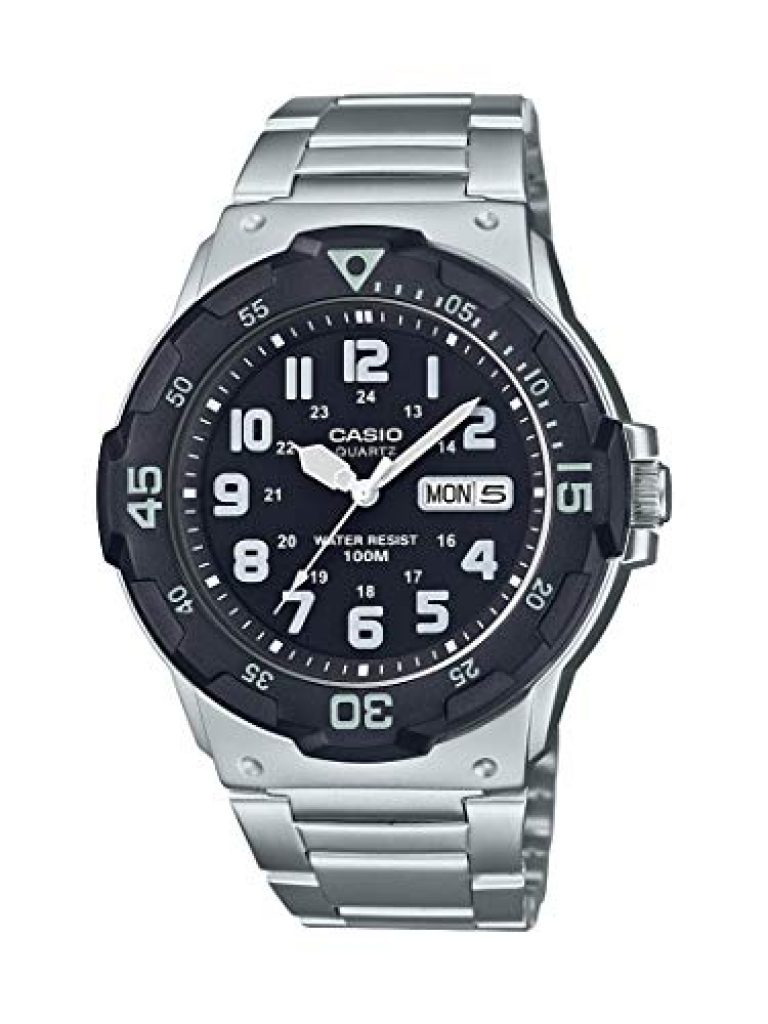 casio diver chronograph watch