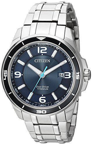 Citizen Men's ' Quartz Titanium Casual Watch, Col...