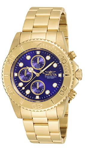 Invicta Men's 19157 Pro Diver Gold-Tone Bracelet ...
