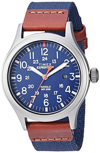 Timex Men's TW4B14100 Expedition Scout 40mm Blue/...