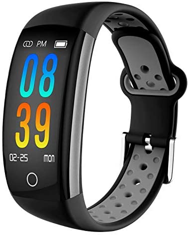 IP68 Fitness Tracker Blood Pressure Heat Rate Mon...