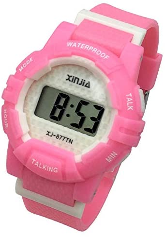 English Talking Wrist Watch Electronic Sports Wat...