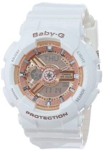 Baby g watches - Casio Women's BA-110-7A1CR Pink Digital Watch