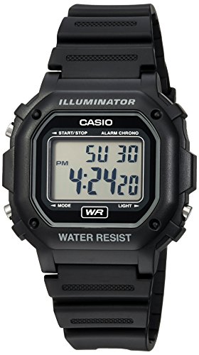 Casio Men's F108WH Illuminator Collection Black R...
