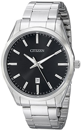 Citizen Men's Quartz Stainless Steel Watch with D...