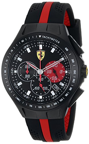 Ferrari Men's 0830023 Race Day Analog Display Qua...