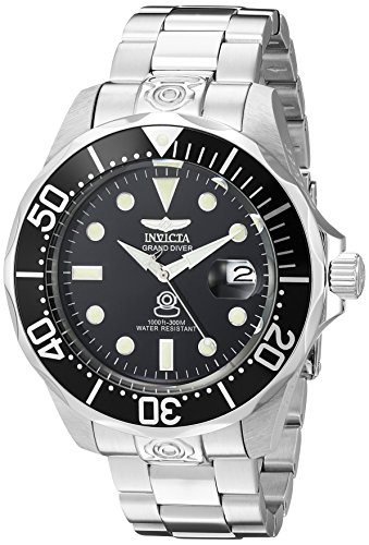 Invicta Men's 3044 Stainless Steel Grand Diver Au...