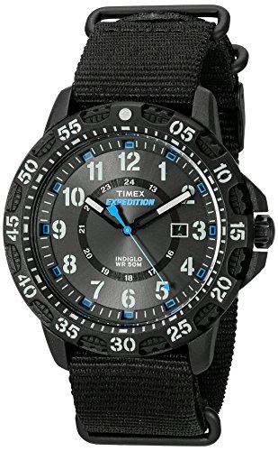 Timex Men's TW4B03500 Expedition Gallatin Black/B...