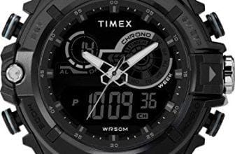 Timex Men's TW5M23300 DGTL 47mm Bold Combo Black/...