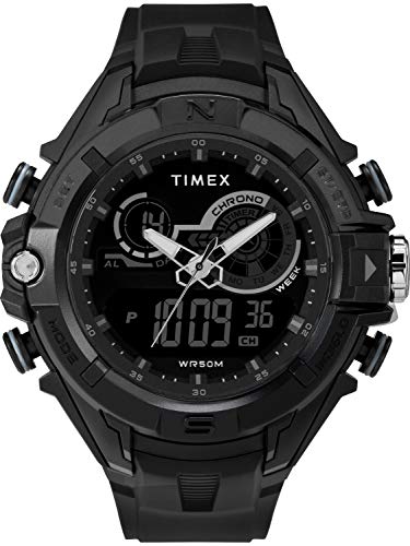 Timex Men's TW5M23300 DGTL 47mm Bold Combo Black/...