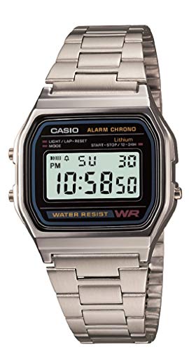 Casio Men's A158WA-1 Water Resistant Digital Watc...