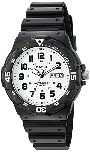Casio Men's 'Classic' Quartz Resin Watch, Color:B...