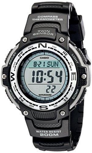 Casio Men's SGW100-1V Twin Sensor Digital Black W...