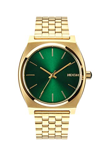 Nixon Time Teller A0451919-00. Gold and Green Wom...