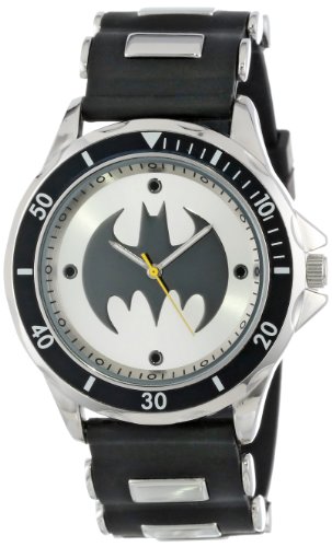Batman Men's BAT9062 Analog Watch With Black Rubb...