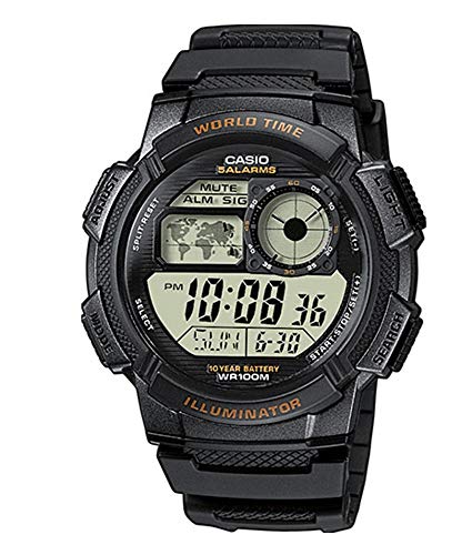 Casio Men's AE-1000W-1AVCF Resin Sport Watch with...