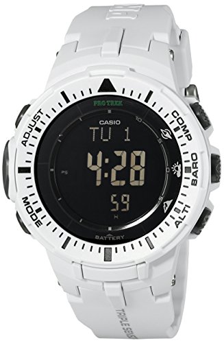 Casio Men's Pro Trek PRG-300-7CR Solar Watch with...