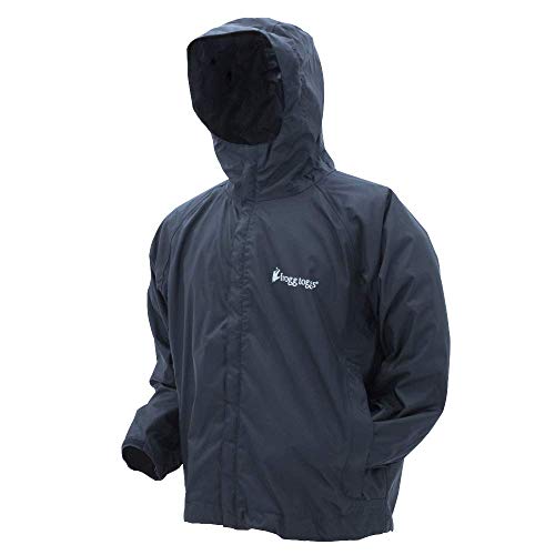 Frogg Toggs Stormwatch Jacket, Black, Size Large
