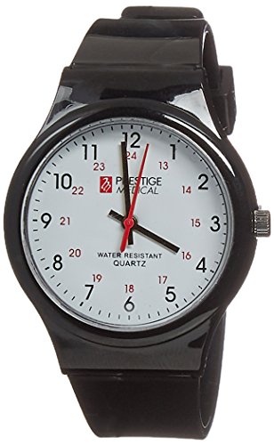 Prestige Medical Student Scrub Watch, Black, 1.65...