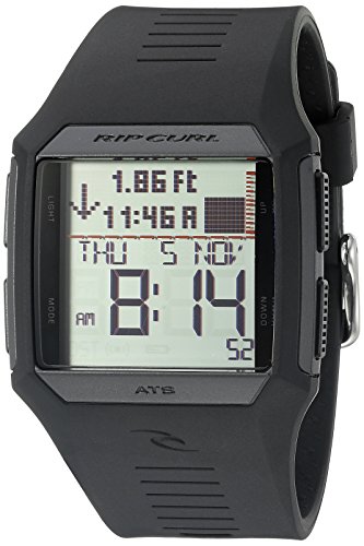 Rip Curl Men's A1119-BLK Rifles Tide Digital Disp...