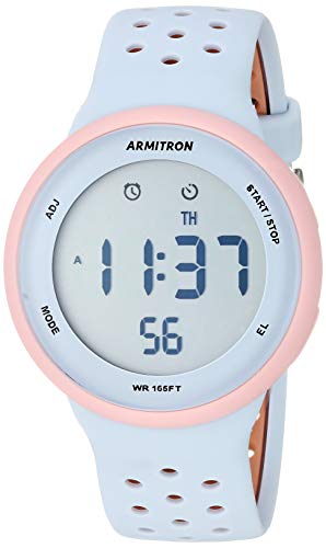 Armitron Sport Unisex 40/8423PPB Light Pink Accen...