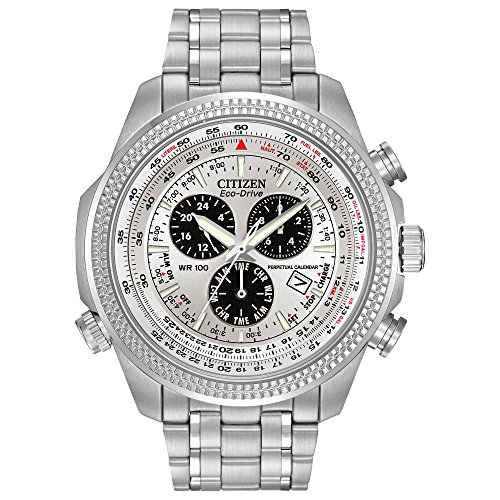 Citizen Men's Eco-Drive Chronograph Watch with Pe...