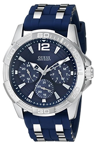 GUESS  Iconic Blue Stainless Steel Stain Resistan...