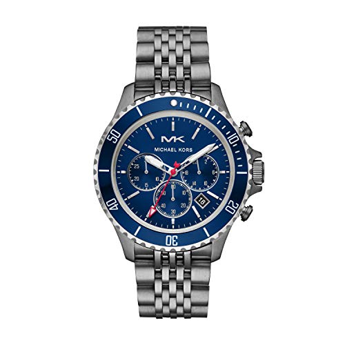 Michael Kors Men's Bayville Quartz Watch with Sta...