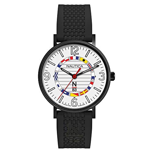 Nautica N83 Men's NAPWGS913 Wave Garden Black/Whi...