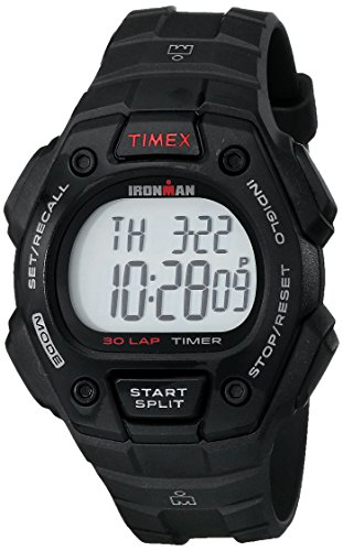Timex Men's T5K822 Ironman Classic 30 Black Resin...