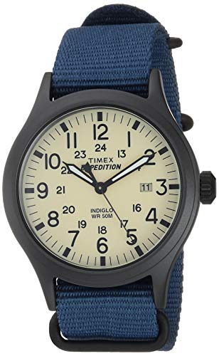 Timex Men's TW4B15600 Expedition Scout 40mm Blue/...