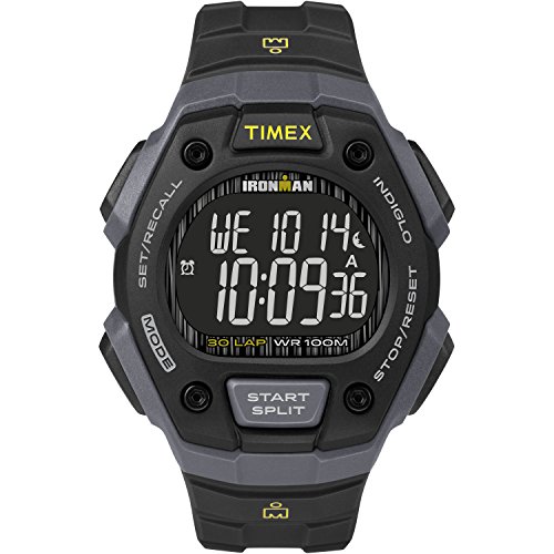 Timex Men's TW5M18700 Ironman Classic 30 Black/Gr...