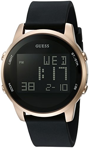 GUESS  Comfortable Gold-Tone + Black Stain Resist...