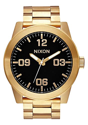 Nixon Corporal SS A346510-00.  Gold Stainless Ste...