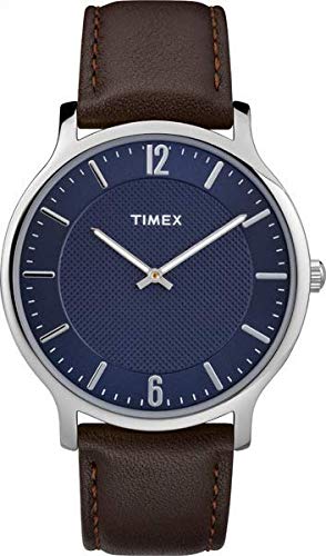 Timex Men's TW2R49900 Metropolitan 40mm Brown/Blu...