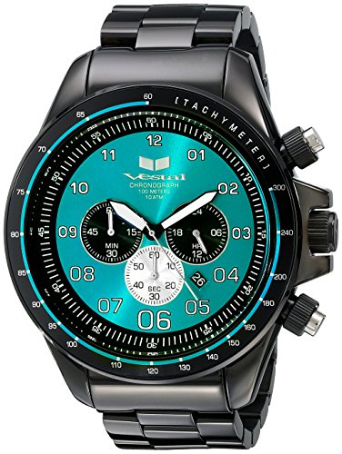Vestal Men's ZR3034 ZR3 Analog Display Quartz Bla...