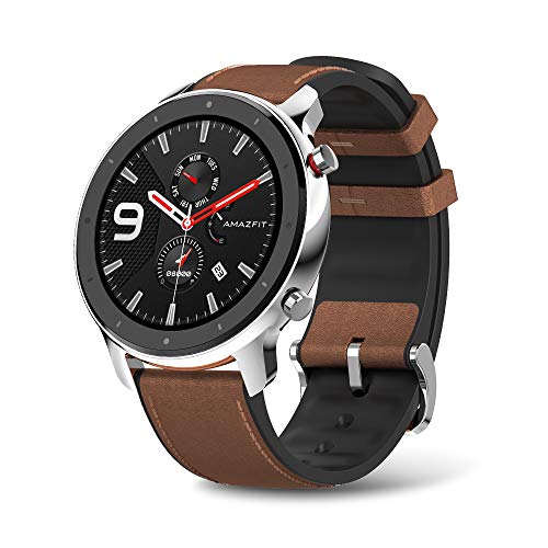 Amazfit GTR Stainless Steel Smartwatch with GPS+G...