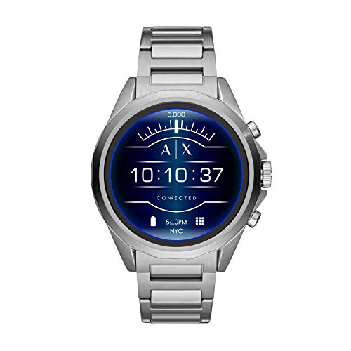 Armani Exchange Men's Stainless Steel Touchscreen...