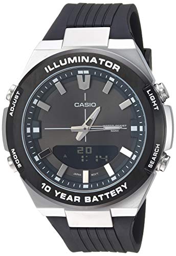 Casio Men's Illuminator Stainless Steel Quartz Wa...