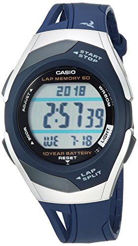 Casio Men's Runner Quartz Running Watch with Resi...