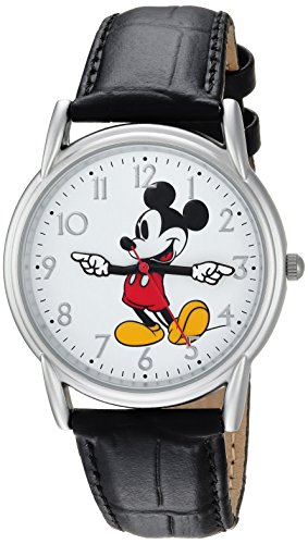 DISNEY Men's Mickey Mouse Analog-Quartz Watch wit...